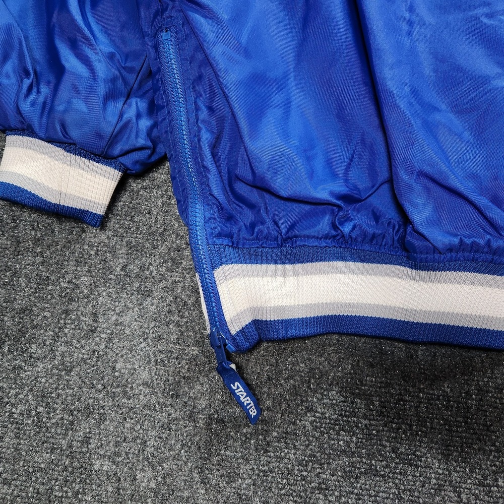 Vtg Indianapolis Colts Starter Jacket XL Blue 90s NFL Pro Line Pullover Lined - Picture 10 of 12